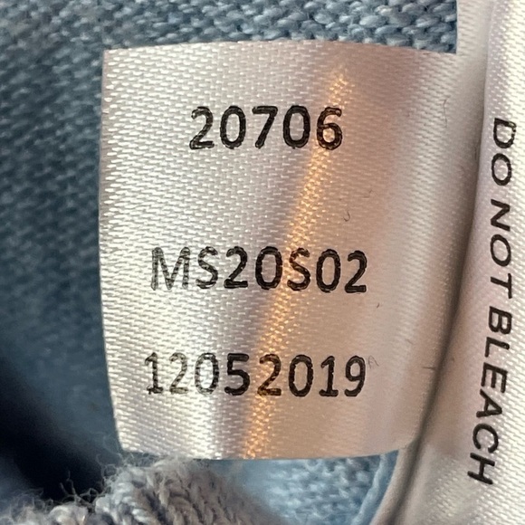 Peter Millar sweater cashmere blend sz XL light blue lightweight - Picture 7 of 7